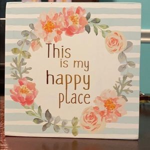 this is my happy place sign!